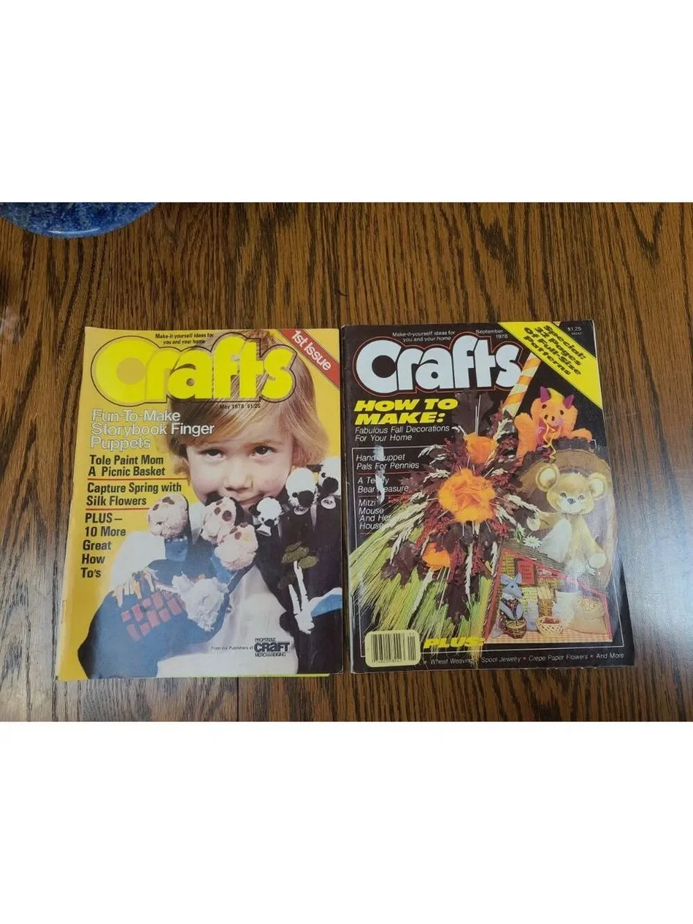1978 Crafts Magazine Lot, May & September Issues